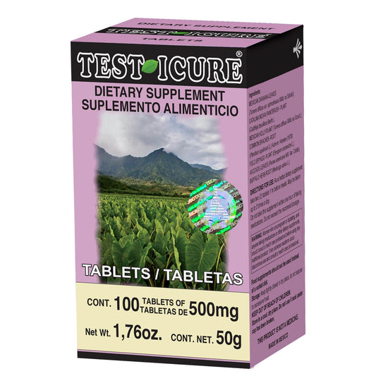 Tabletas TESTICURE ® garañona reforzada caja frasco 100