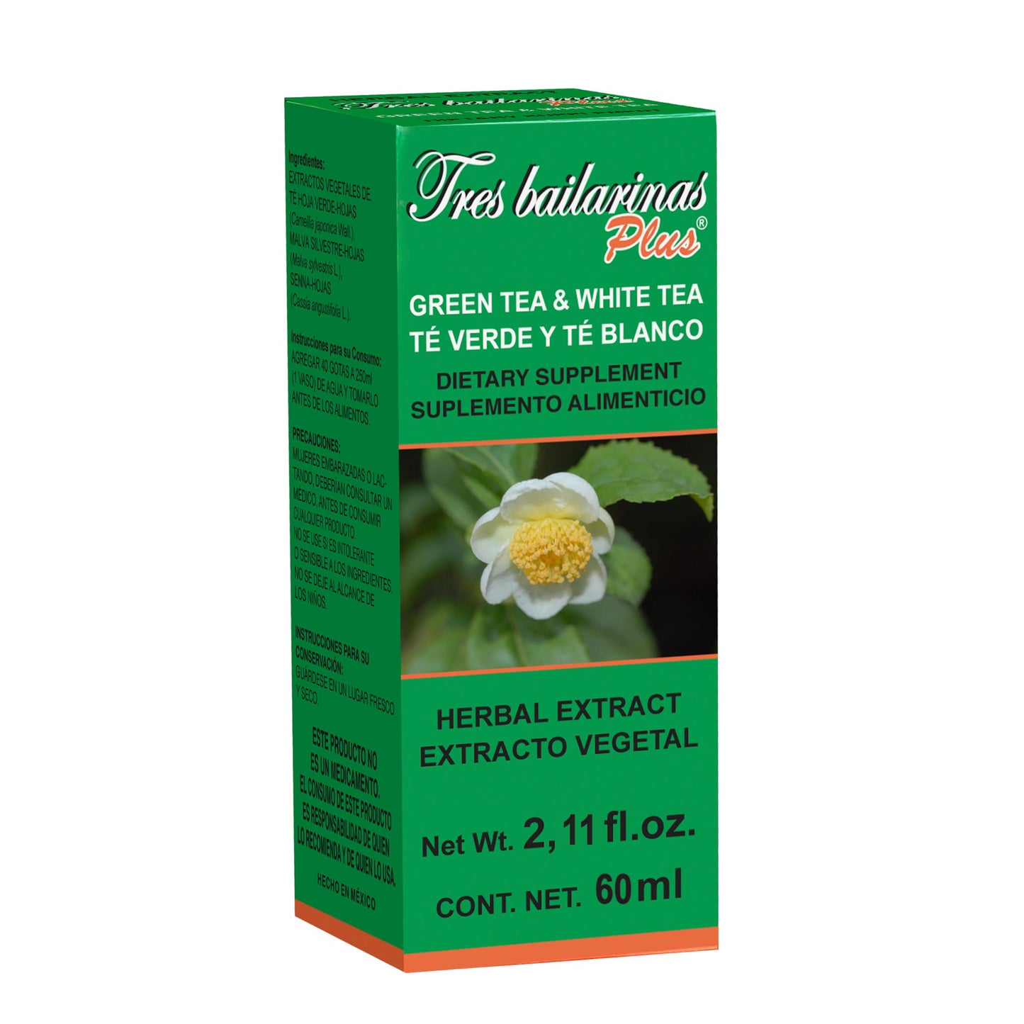 TRES BAILARINAS PLUS ® extracto vegetal 60ml