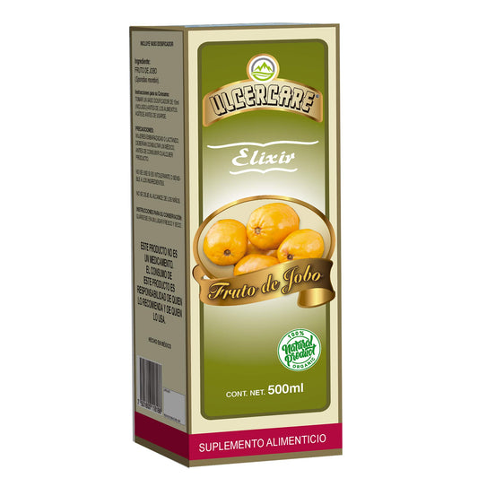 Elixir ULCERCARE ® fruto de jobo caja frasco 500ml