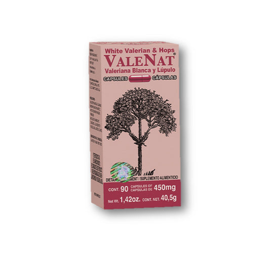 Cápsulas VALENAT ® valeriana y lúpulo frasco 90