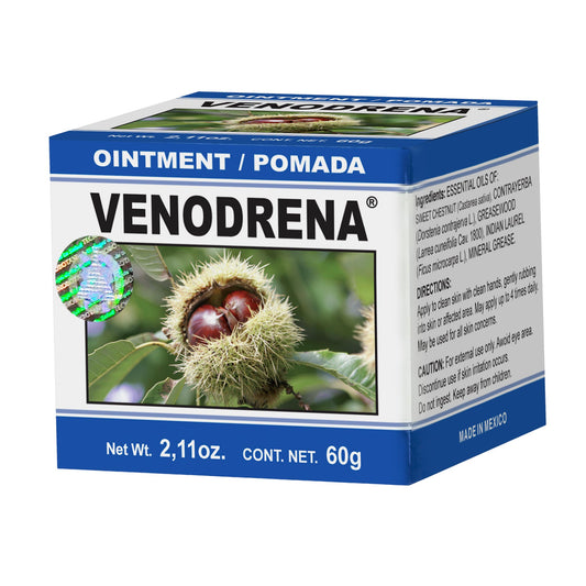 Pomada VENODRENA ® aceite de castañal bravo tarro 60g
