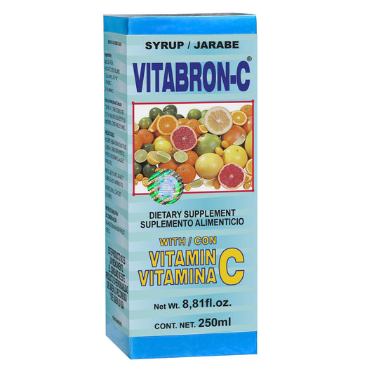 Jarabe VITABRON-C ® vitamina C caja frasco 250ml