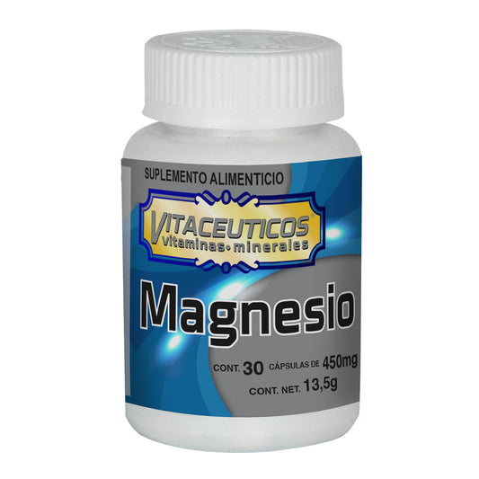 Cápsulas VITACÉUTICOS ® magnesio frasco  30