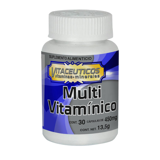 Cápsulas VITACEUTICOS ® multivitamínico frasco 30