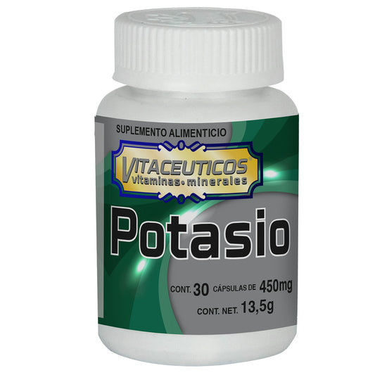 Cápsulas VITACEUTICOS ® potasio frasco 30