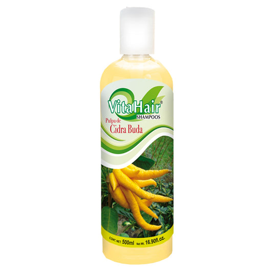 Shampoo VITAHAIR ® pulpa de cidra buda frasco 500ml