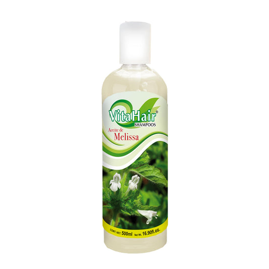Shampoo VITAHAIR ® aceite de melissa frasco 500ml