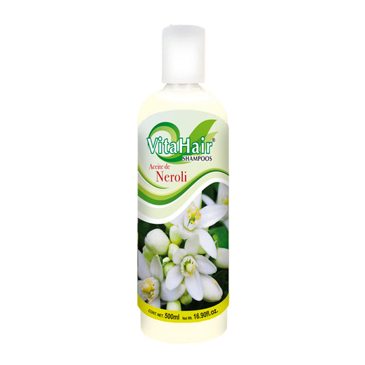 Shampoo VITAHAIR ® aceite de neroli frasco 500ml