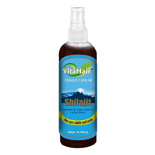 Spray capilar VITAHAIR ® shilajit frasco aspersor 300ml