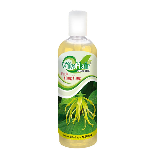 Shampoo VITAHAIR ® flor de ylang ylang frasco 500ml